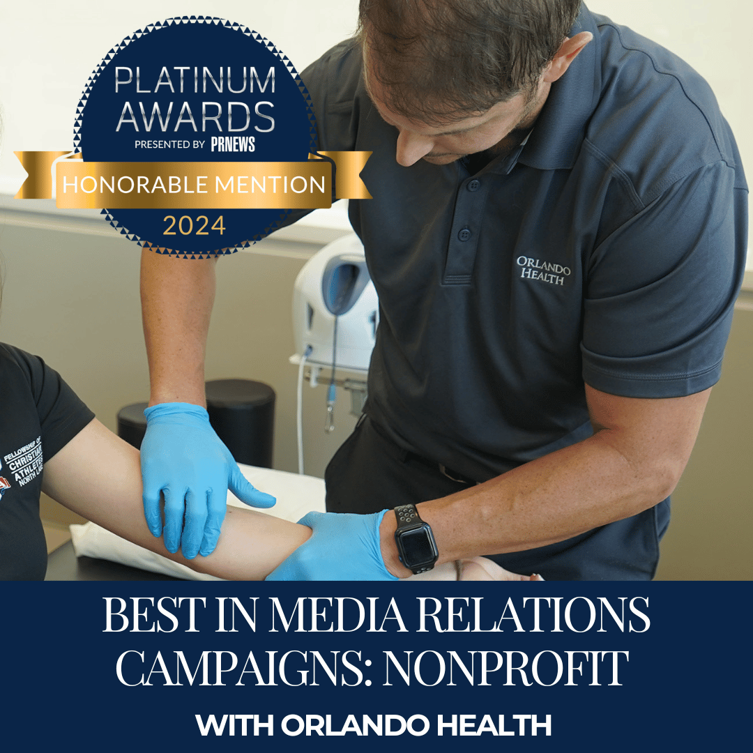 Best in healthcare media relations